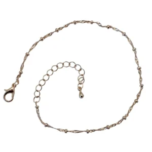 Chaine de cheville Artbimex Torsade en Acier Inoxydable