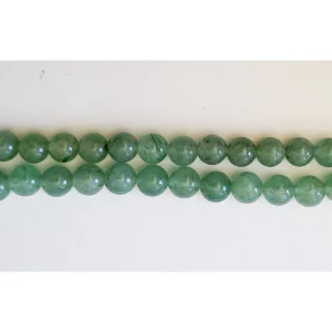 Fil de perles en Aventurine Ronde Vert - 8mm de Brésil