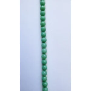 Fil de perles en Jade chrysoprase Ronde Vert - 8mm