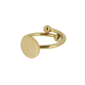 Support Bague Plateau Rond en Acier Inoxydable